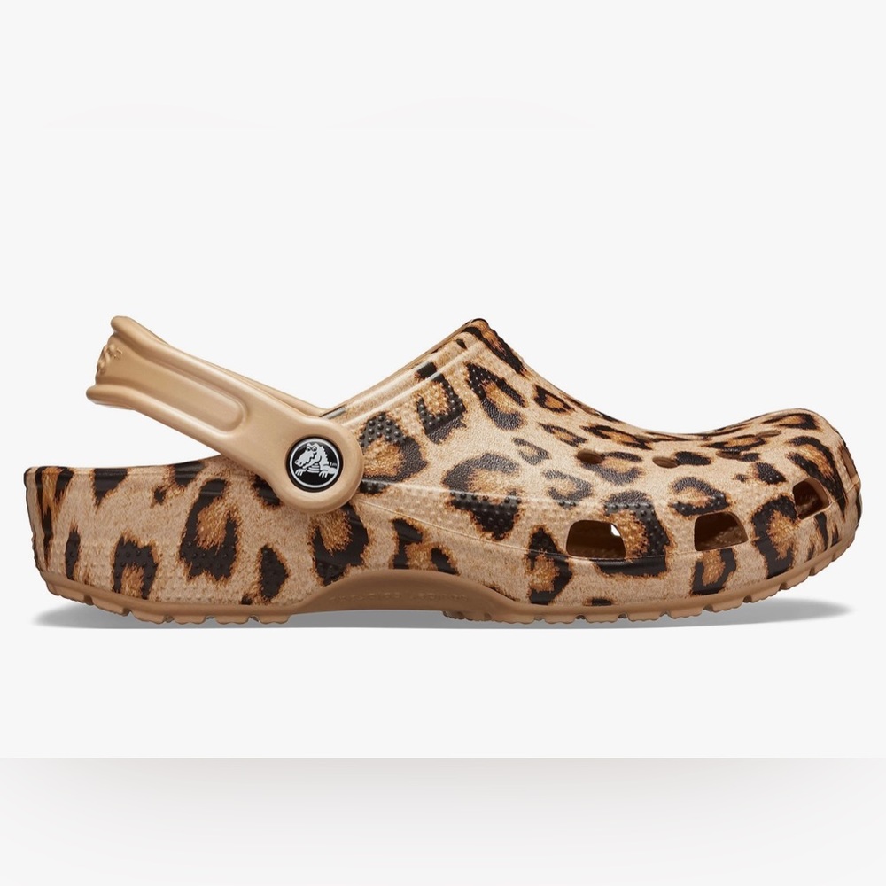 CROCS CLASSIC CLOG LEOPARD - Picture 2 of 7